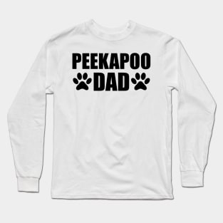 Peekapoo Dad Long Sleeve T-Shirt